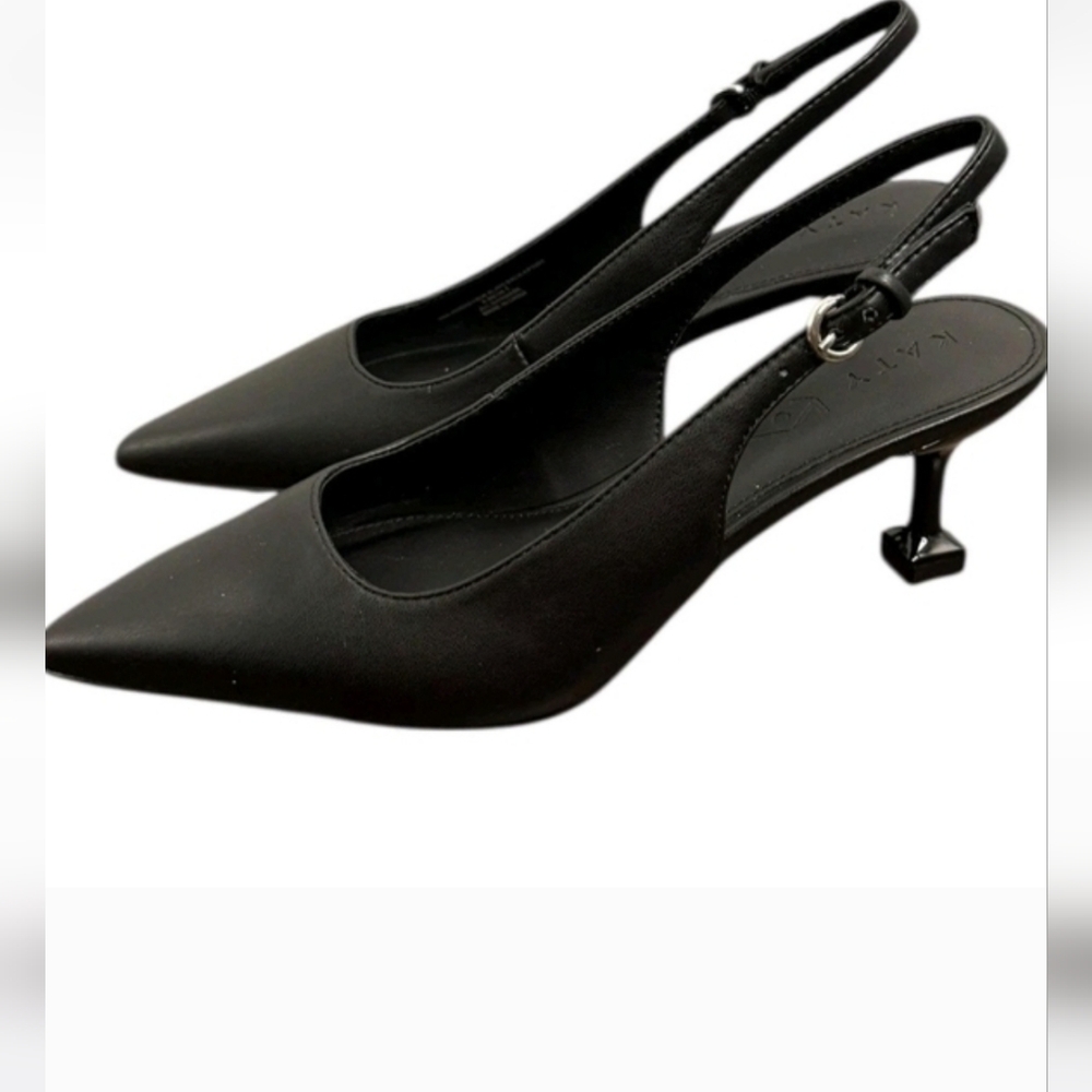 Size 7! NIB!‎ Katy Perry Slingback Black Heels